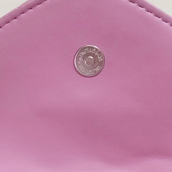 Badgley Mischka Women’s Pearls Phone Case W/ Insert Card Holder Crossbody Purple - Picture 4 of 13